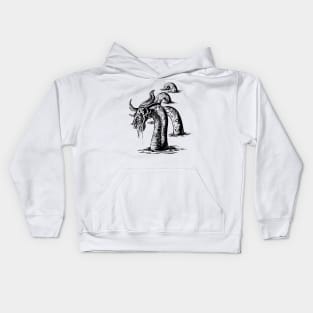 SCARRED SERPENT Kids Hoodie